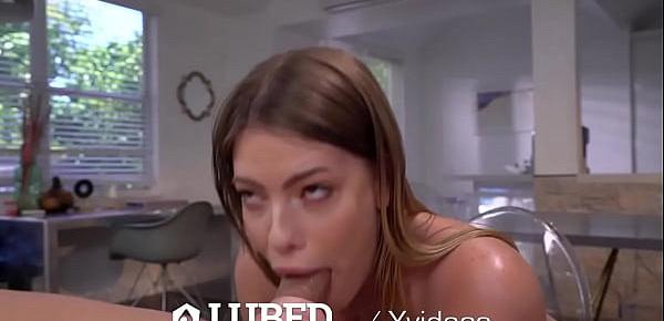  LUBED Lubed Up Slippery Sex Makes Leah Lee Cum